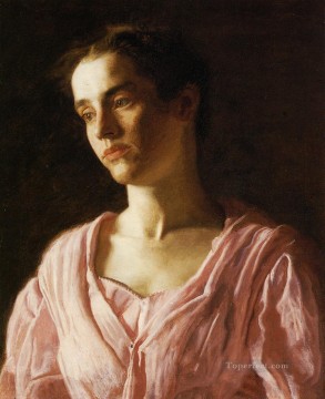 トーマス・イーキンス Painting - モード・クックの肖像 リアリズム肖像画 トーマス・イーキンス
